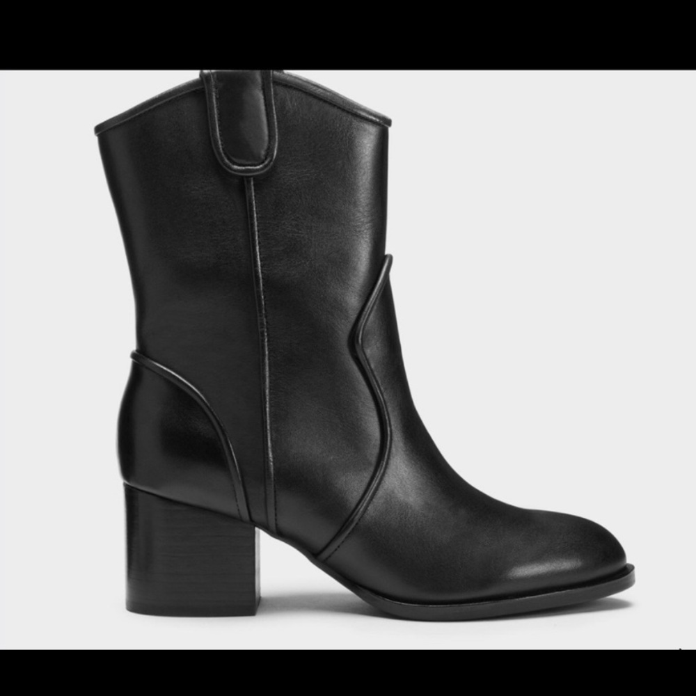 Aerosoles Black Western Boot